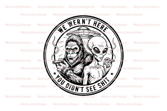 Download Bigfoot Alien SVG File - Alien svg file Collection
