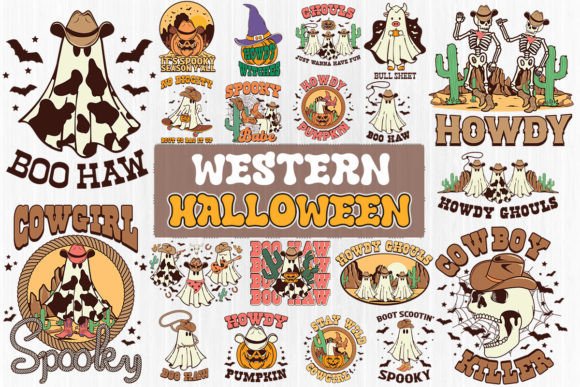 Download Western Halloween SVG Bundle 20 Designs - Premium Bundle