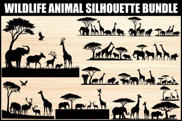 Download Wildlife Animal Safari SVG Bundle - Wild Collection