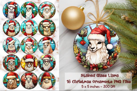 Download 16 Stained Glass Llama PNG Files - Premium Resources